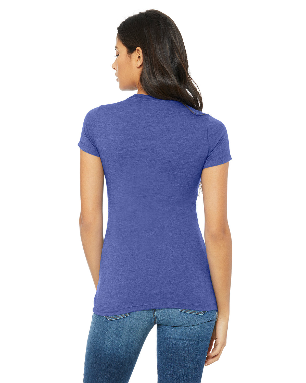 Bella + Canvas 6004 Women's Slim Fit Short Sleeve T-Shirt - Soft Cotton Tee for Casual Wear, Workout & Layering