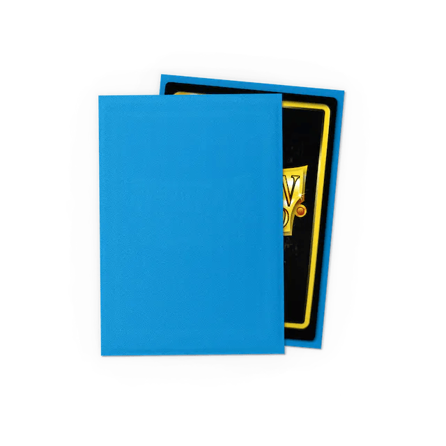 Dragon Shield Matte Card Sleeves - Japanese Size (60 Pack) - Sapphire Blue - Perfect for MTG, Yu-Gi-Oh!, and Collectible Card Games