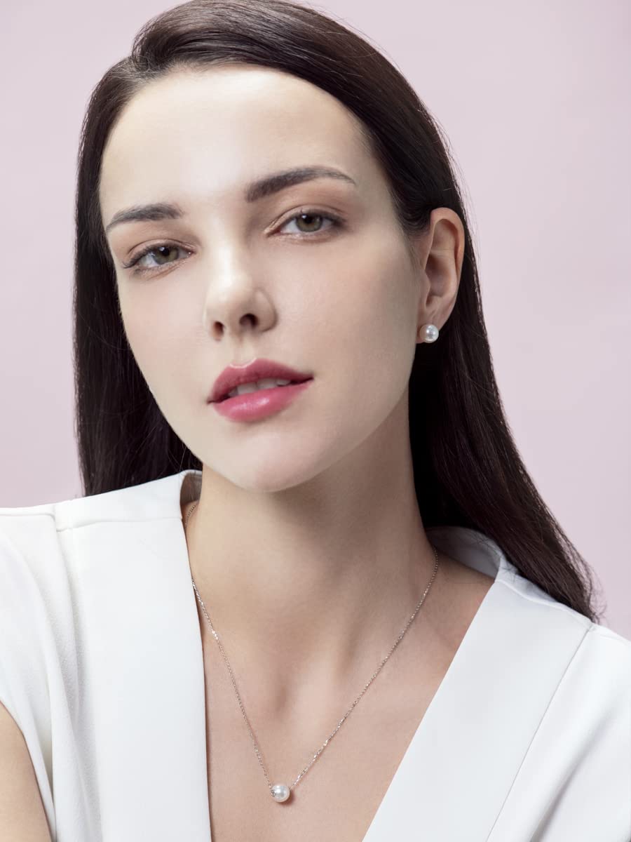 Luxury Tahitian Black Pearl & Akoya White Pearl Necklace - 18K Gold Pendant, AAAA+ Round Pearls - Elegant Fine Jewelry Gift for Women (Anniversary, Birthday, Valentine's Day, Mother's Day) - Perfect for Weddings, Parties & Special Occasions