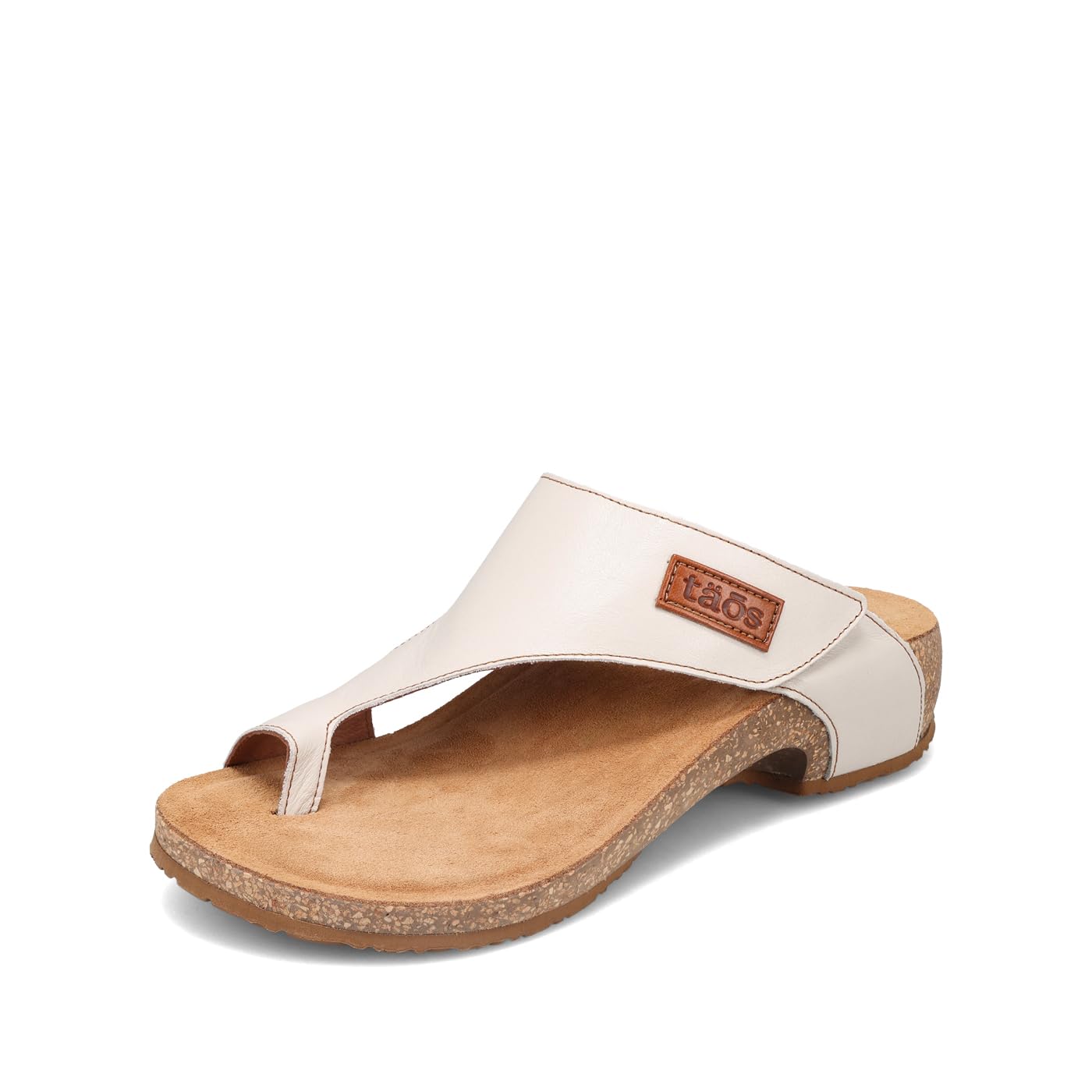 Taos Footwear Women's Loop Sandal - Comfortable Leather Slide Sandals for Women | Casual Summer Shoes for Beach, Travel & Everyday Wear