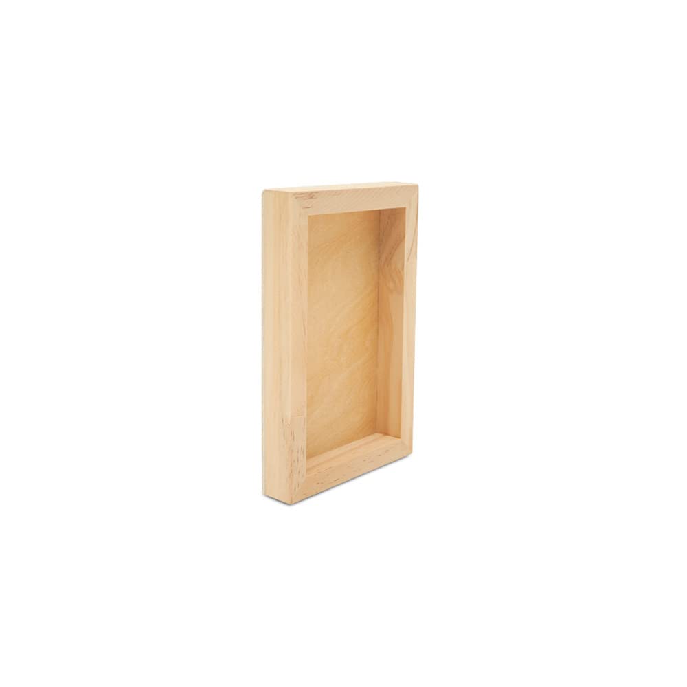 Premium 5x7 Inch Birch Wood Painting Panels - Pack of 32 Unfinished Wooden Canvas Boards for Acrylic, Oil & Watercolor Painting | DIY Art Projects, Craft Signs & Home Decor | Smooth Surface 3/4