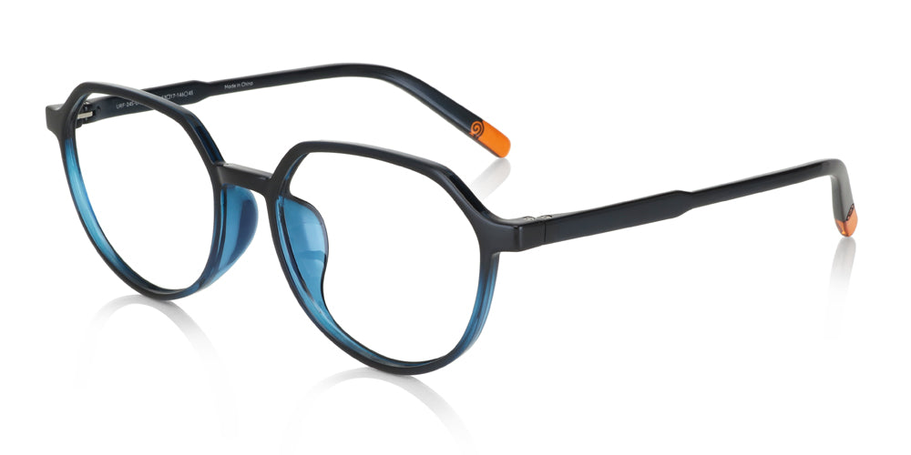 JINS x NARUTO NARUTO Model2 Blue Light Blocking Glasses - Anime Inspired Eyewear for Naruto Fans | Perfect for Cosplay, Daily Wear & Screen Time Protection