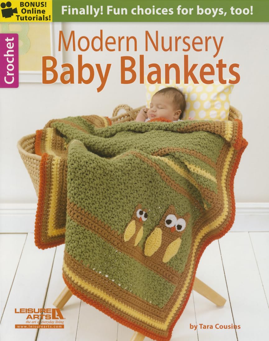 Soft & Cozy Modern Nursery Baby Blankets - Breathable & Hypoallergenic for Newborns & Toddlers - Perfect for Crib, Stroller, Swaddling & Nursing
