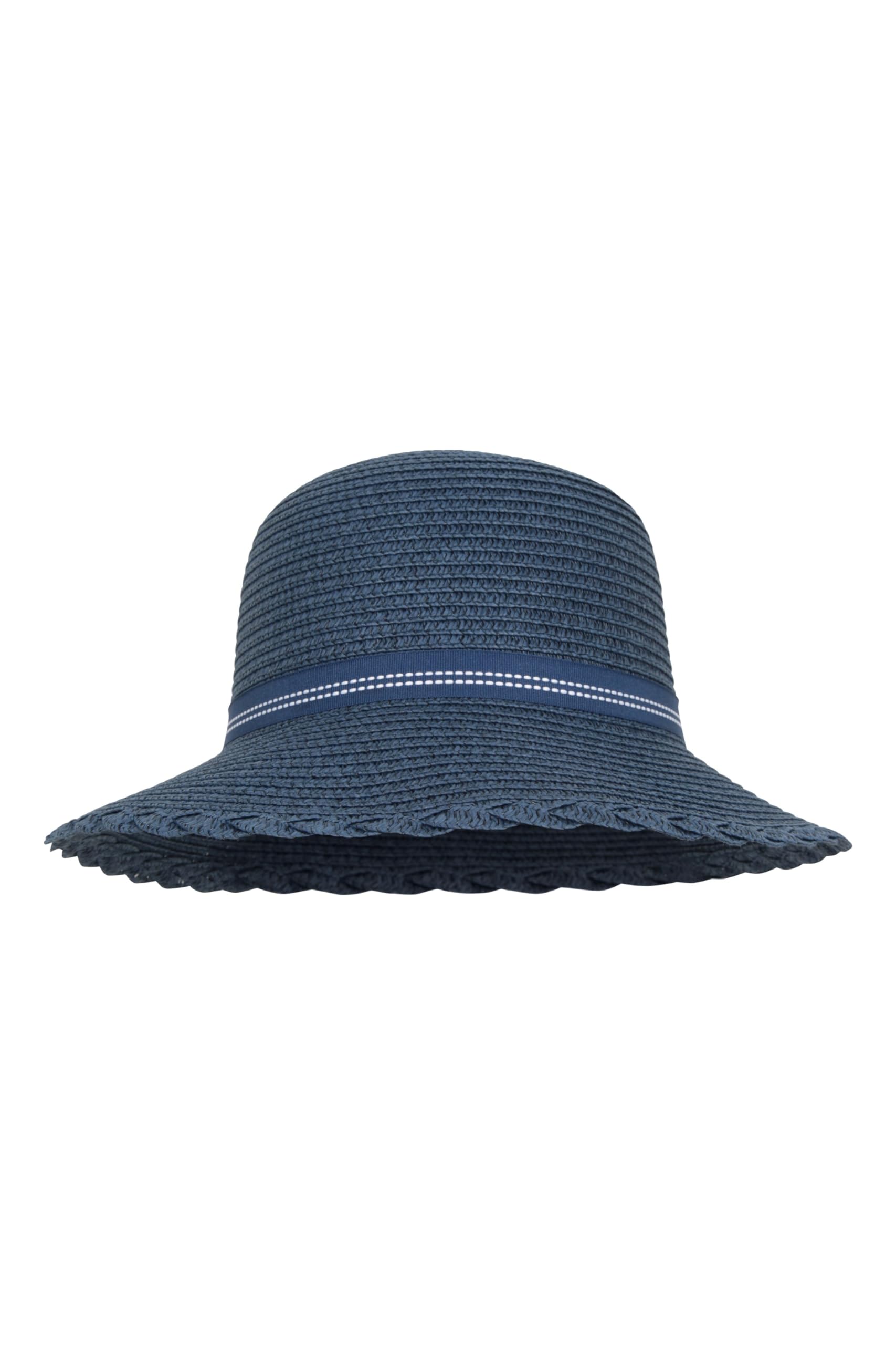 Mountain Warehouse Women's Gardening Straw Hat with Bow - Sun Protection Wide Brim Hat for Outdoor Activities, Beach, and Gardening