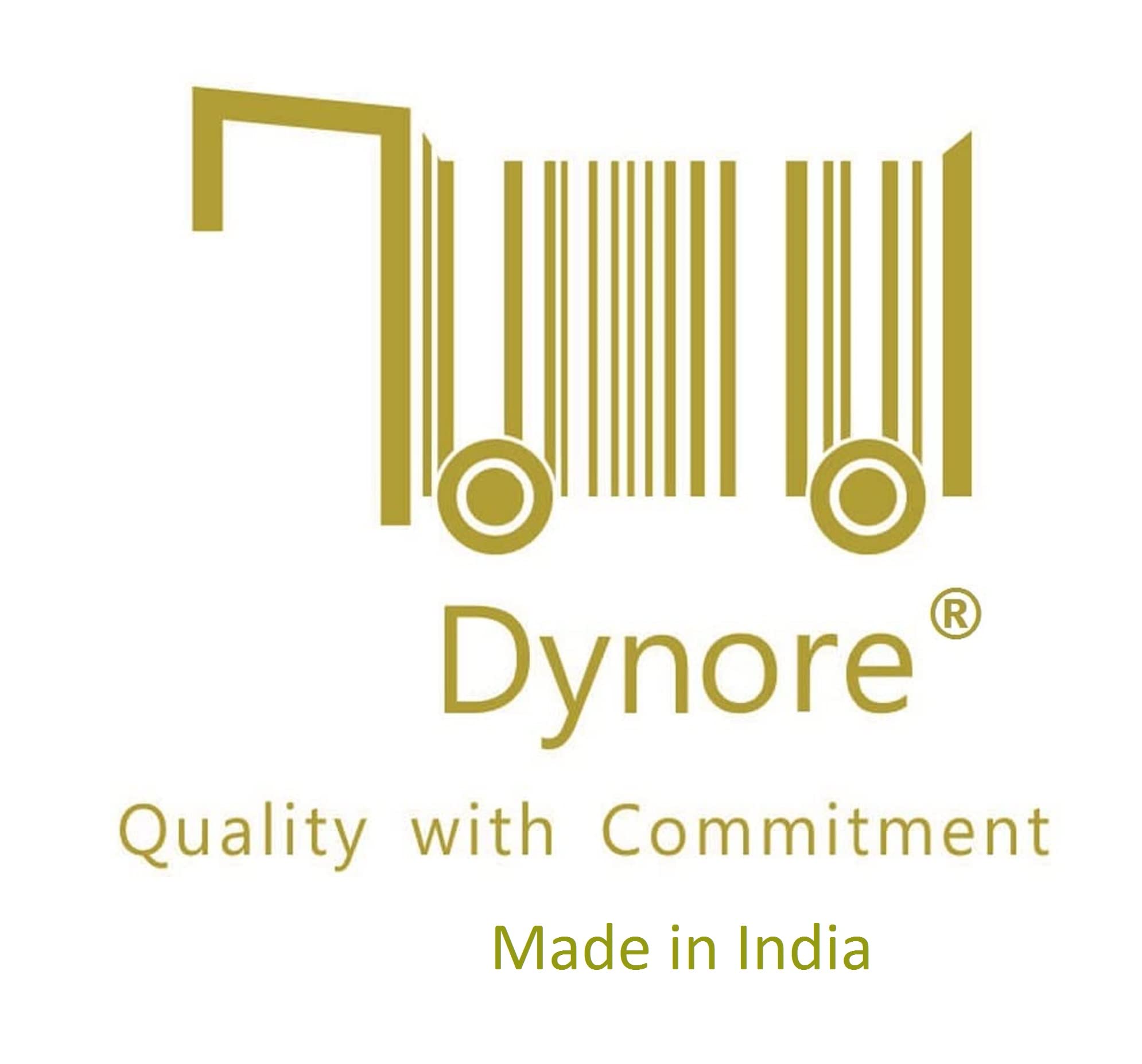Dynore Set of 6 Long Lassi Glasses - Traditional Indian Malt Cups for Mango Lassi, Milkshakes & Smoothies - Perfect for Indian Restaurants, Home Entertaining & Gift Giving