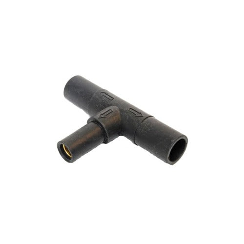 Marinco 15A Male to Male & Female T-Adapter - Heavy Duty Marine & RV Power Connector for Boats, Campers, and Outdoor Power Distribution