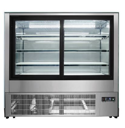 Atosa 730L Commercial Upright Square Cake Display Case - 1700mm Wide WDF177Z for Bakeries, Cafes & Dessert Shops