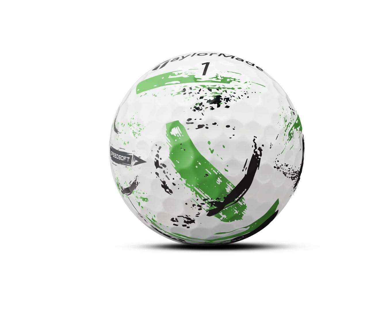 TaylorMade Golf Speed Soft Ink Golf Balls - High Performance Golf Balls for Distance & Control | Perfect for Practice, Tournaments & Casual Play