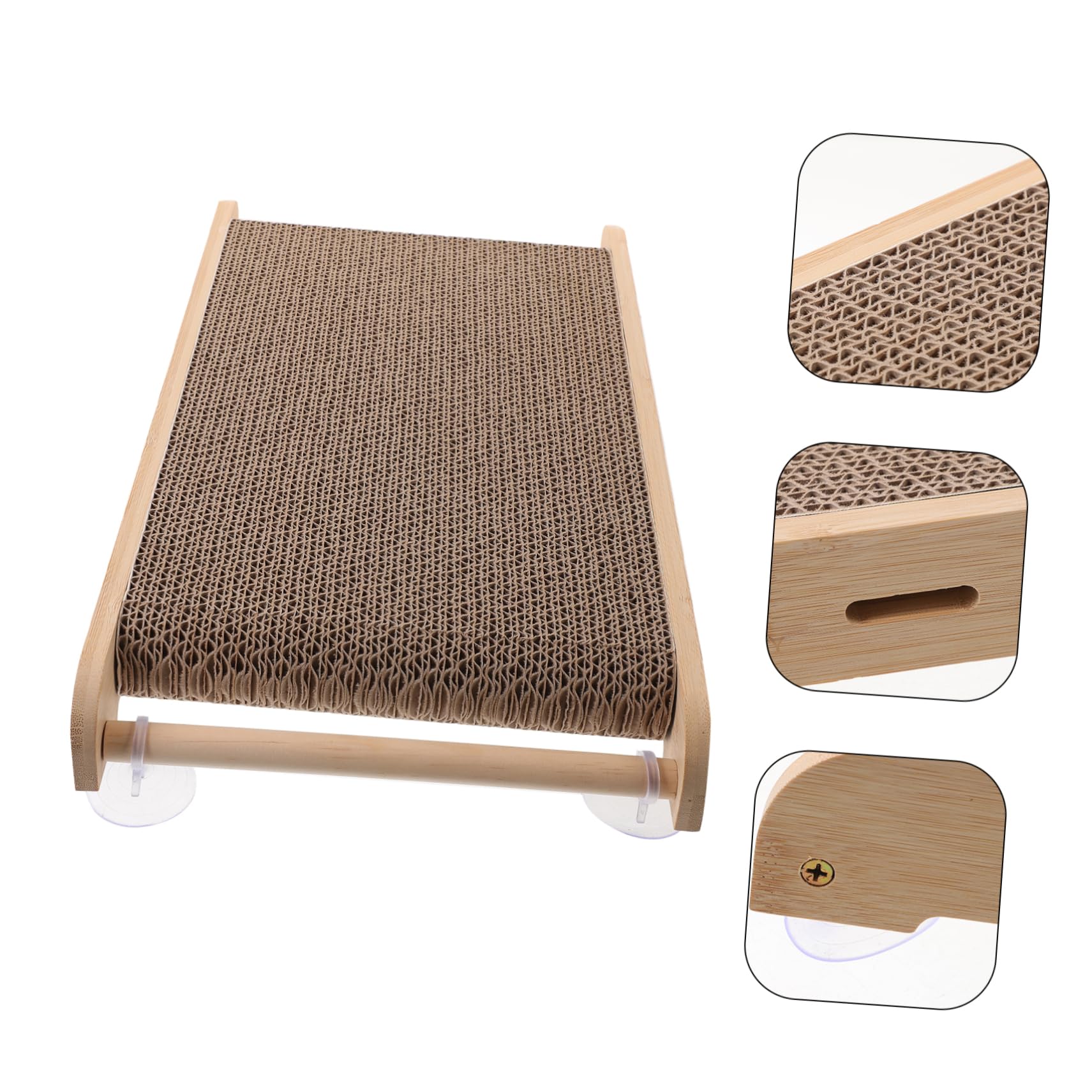 Balacoo Natural Sisal Cat Scratcher Mat - Durable Scratching Pad for Cats to Grind Claws & Protect Furniture, Non-Slip Cat Scratch Rug for Indoor Use - Perfect for Living Room, Bedroom, and Home Decor