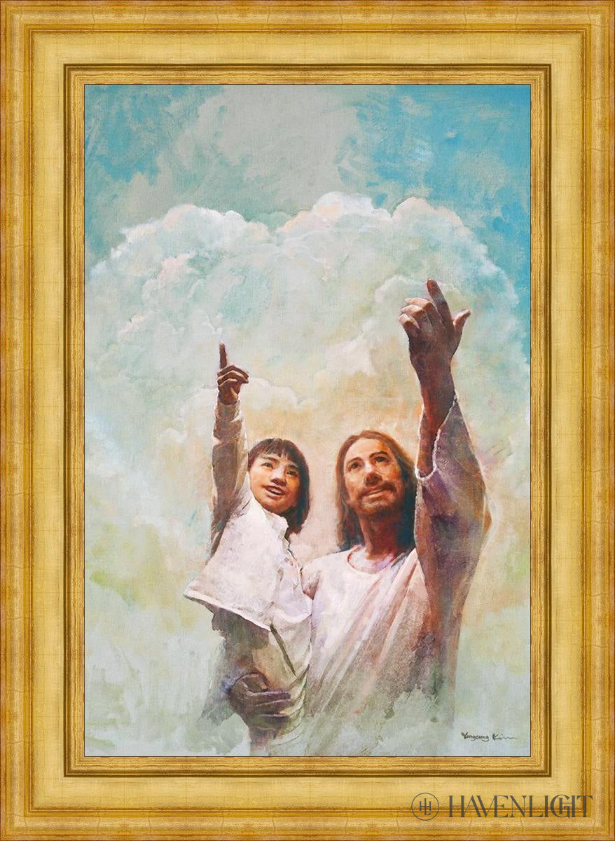 God is Love by Yongsung Kim - Inspirational Christian Wall Art for Home, Church & Office Decor