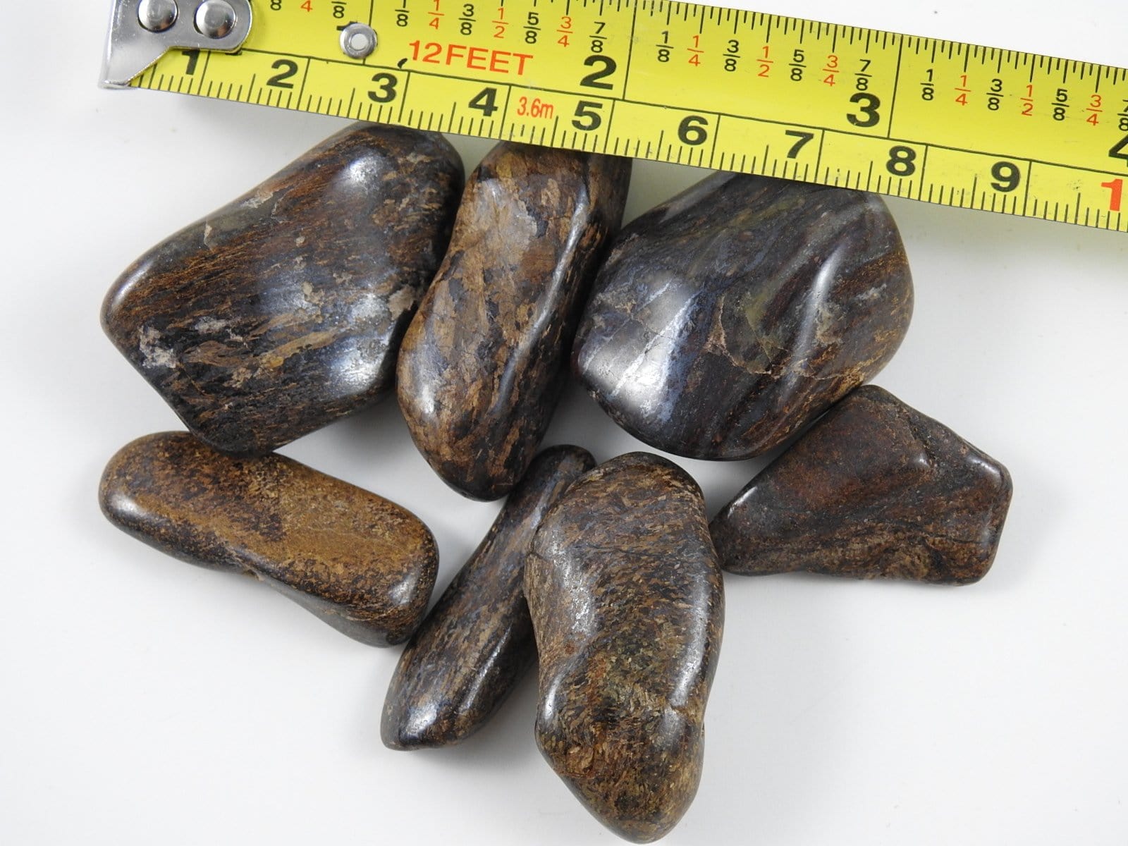 Natural Bronzite Stone - Healing Crystal for Stress Relief & Positive Energy (1 Piece) - Perfect for Meditation, Home Decor & Spiritual Healing