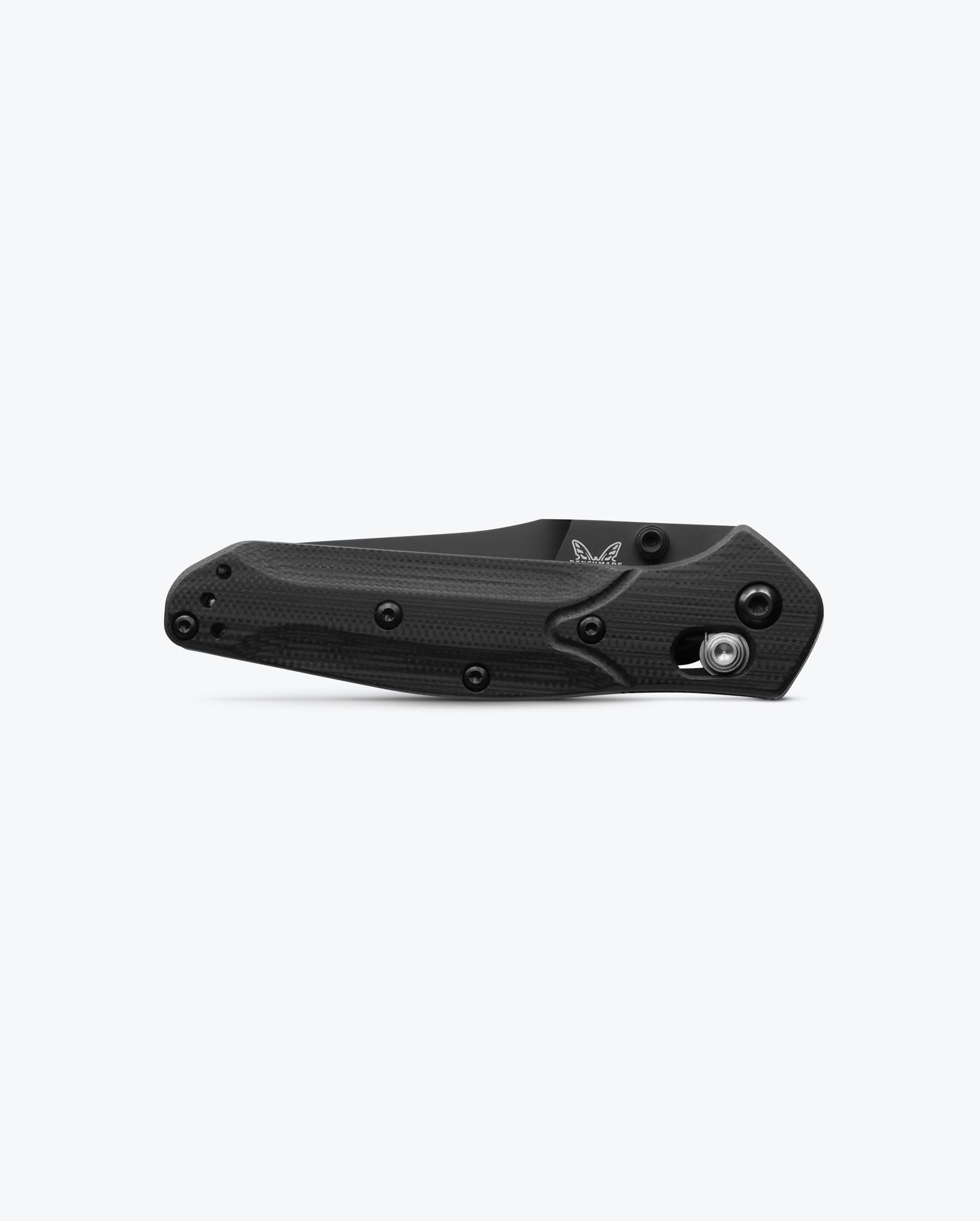 Benchmade 945 Mini Osborne Folding Knife - Black & Blue G10 Handle, EDC Pocket Knife for Everyday Carry, Outdoor Adventures & Camping