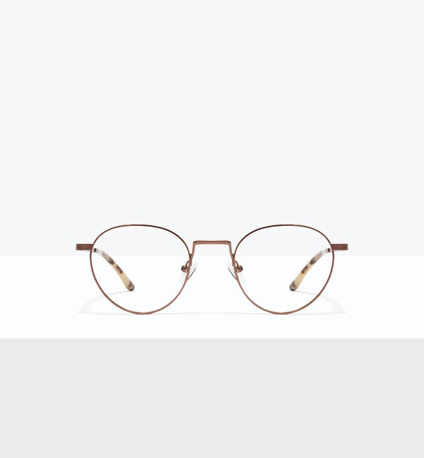 Stylish Rowan Eyeglasses for Men & Women - Lightweight Comfortable Glasses for Reading & Computer Use - Trendy Eyewear for Work, Study & Daily Wear