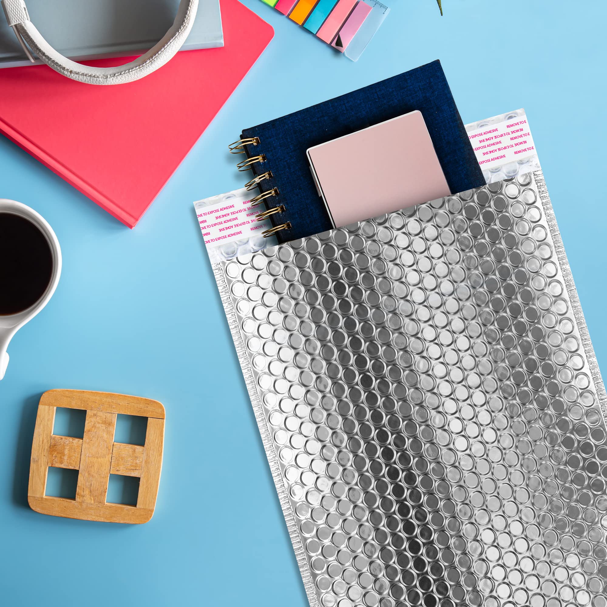 ABC Metallic Bubble Mailers 6.5
