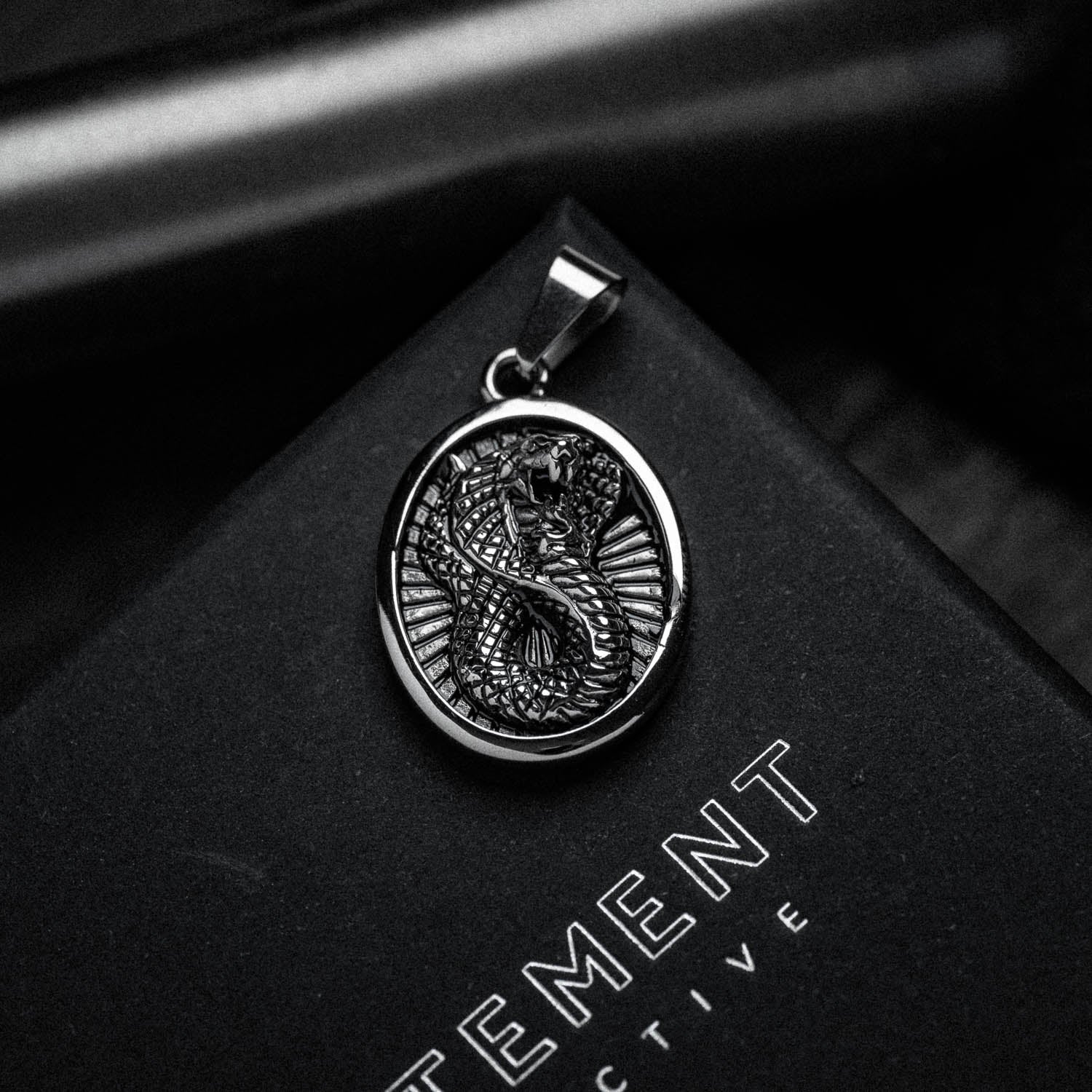 Snake Charmer Pendant Necklace - Exotic Serpent Jewelry for Women - Perfect for Boho Fashion, Festival Outfits & Spiritual Accessories