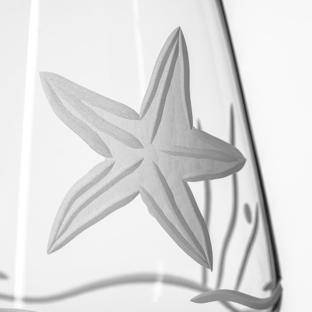 Starfish 18oz Stemless Wine Tumbler Glasses - Set of 12 Unbreakable BPA-Free Drinking Cups for Wine, Cocktails & Beverages | Perfect for Parties, Weddings, Restaurants & Outdoor Gatherings