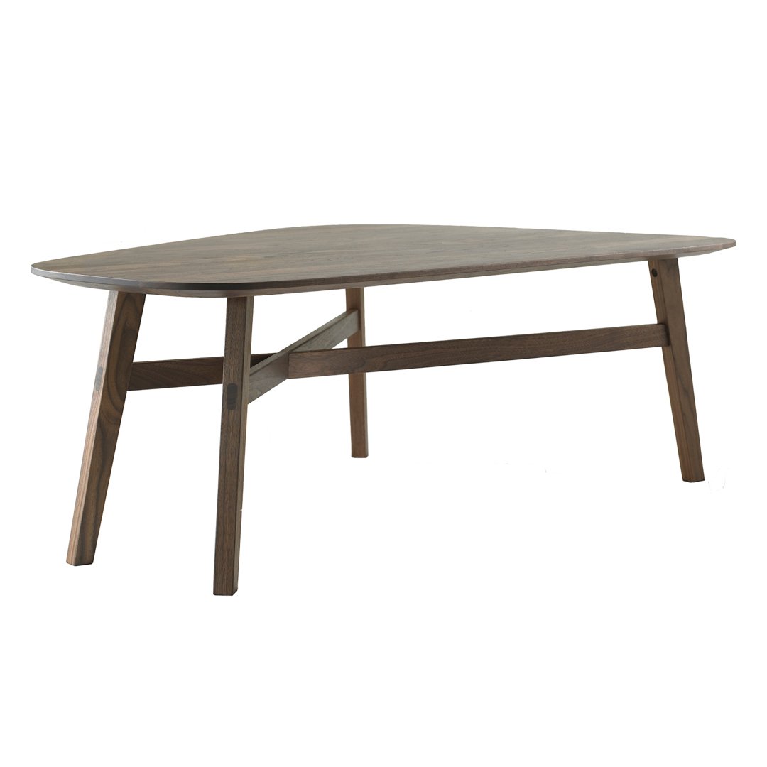 Modern C1 Wooden Coffee Table - Solid Wood Living Room Furniture for Home Decor & Small Space Use