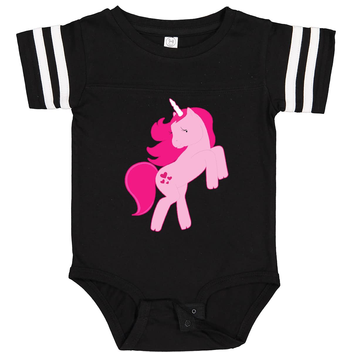Inktastic Pink Unicorn Baby Bodysuit - Cute & Soft Cotton Onesie for Newborns & Infants - Perfect for Baby Showers, Birthdays & Photo Shoots