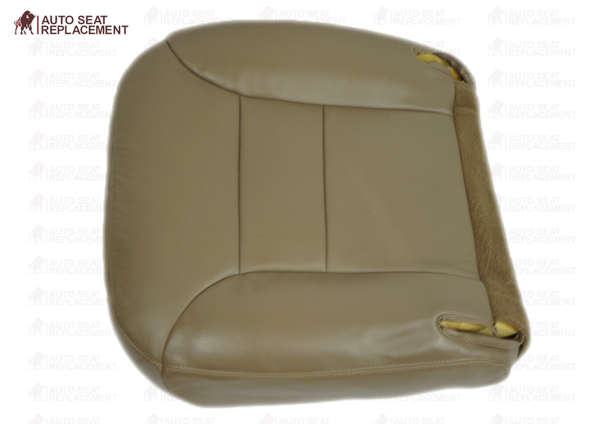 1995-1996 Chevrolet Tahoe Suburban Seat Covers - Bottom Driver & Passenger Side - Neutral Tan Color - Perfect for Car Interior Protection & Comfort Upgrade