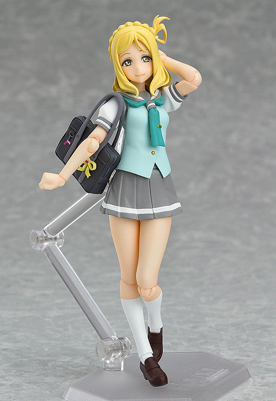 Figma #377 Mari Ohara Anime Figure - Love Live! Sunshine!! School Idol Collectible for Display & Gift