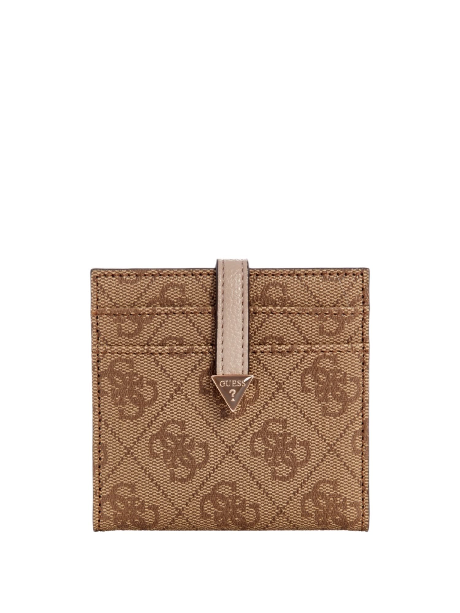 Latte Laurel Tab Card Case - Slim RFID Blocking Wallet for Women & Men - Perfect for Travel, Work, and Everyday Use