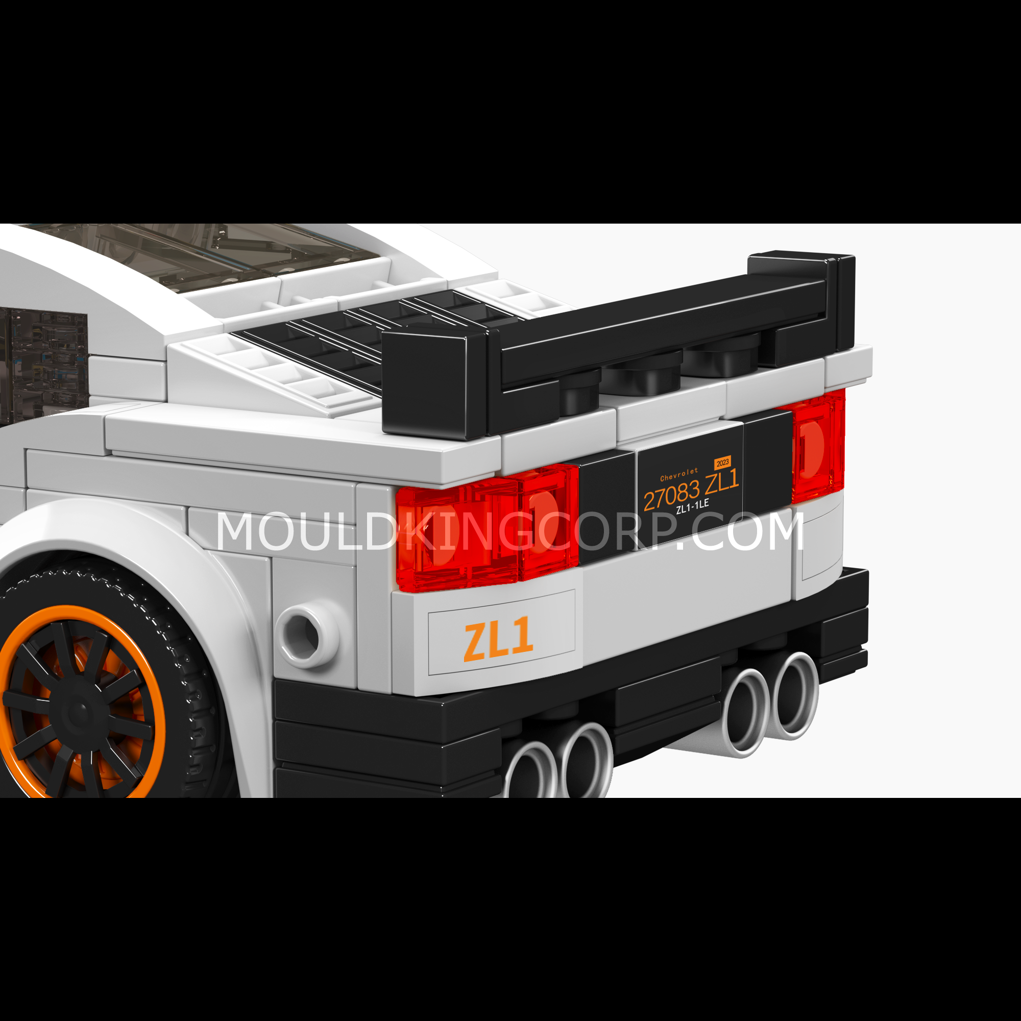 Mould King 27083 Camaro Muscle Car Model Building Set - 421 Piece Construction Toy Kit for Adults & Kids | DIY Sports Car Model | Collector's Display & Gift for Car Enthusiasts | Perfect for Home Decoration, Birthday Gifts & STEM Learning Activities