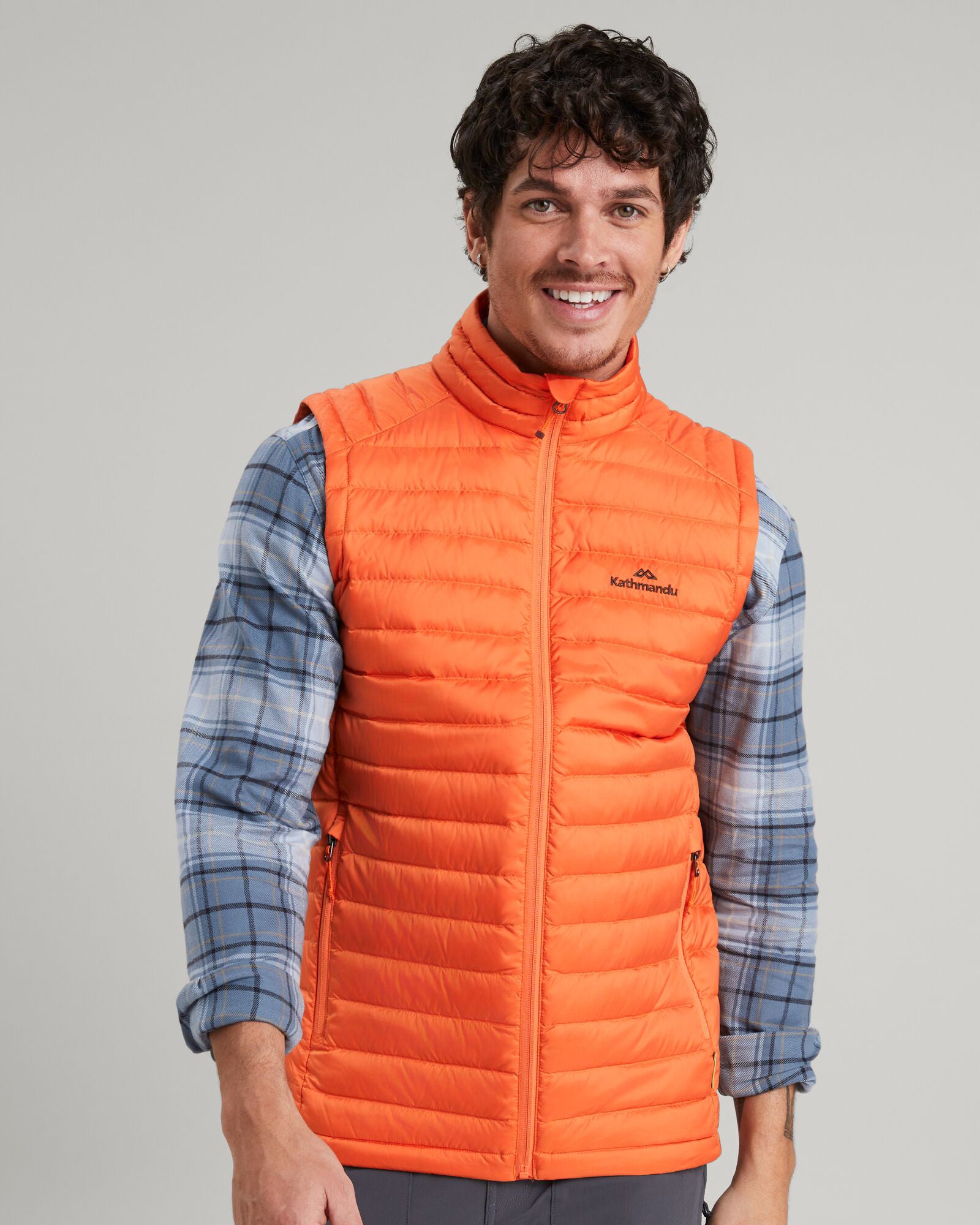Men's Heli Down Vest - Lightweight Warm Winter Puffer Jacket for Outdoor Activities | Alpenglow | Perfect for Hiking, Skiing & Cold Weather Adventures