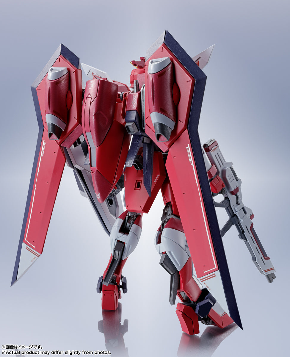 Bandai Metal Robot Spirits Gundam Seed Freedom STTS 808 Immortal Justice Gundam Action Figure - High-Quality Collectible Model Kit for Anime Fans & Display | Perfect for Gundam Collections, Anime Decor, and Action Figure Enthusiasts