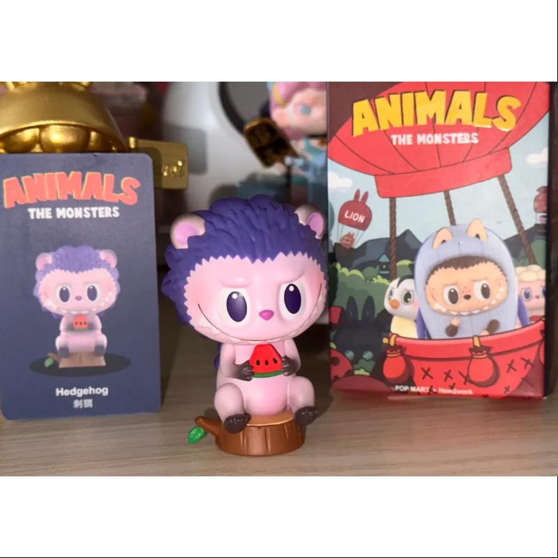 Labubu The Monsters Animals Series Hedgehog Collectible Figure - Cute Vinyl Toy for Display, Gifts & Anime Collections (Perfect for Home Decor, Office Desk & Pop Culture Fans)