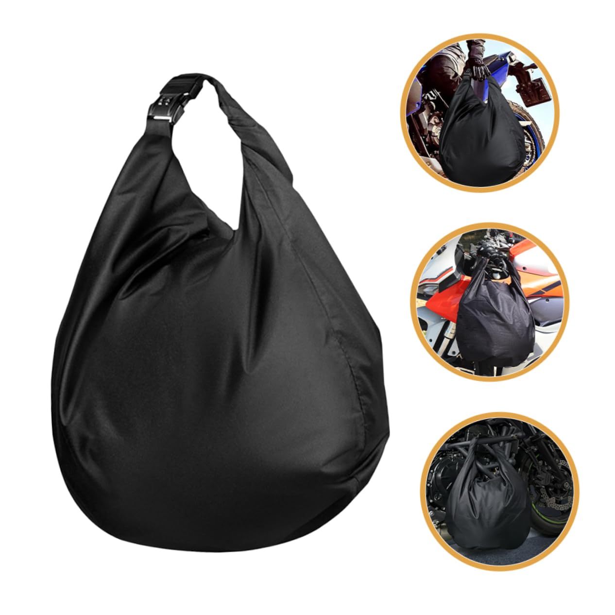 GLEAVI Motorcycle Helmet Storage Bag - Portable Helmet Holder & Container for Bikers - Perfect for Travel, Commuting, and Secure Storage