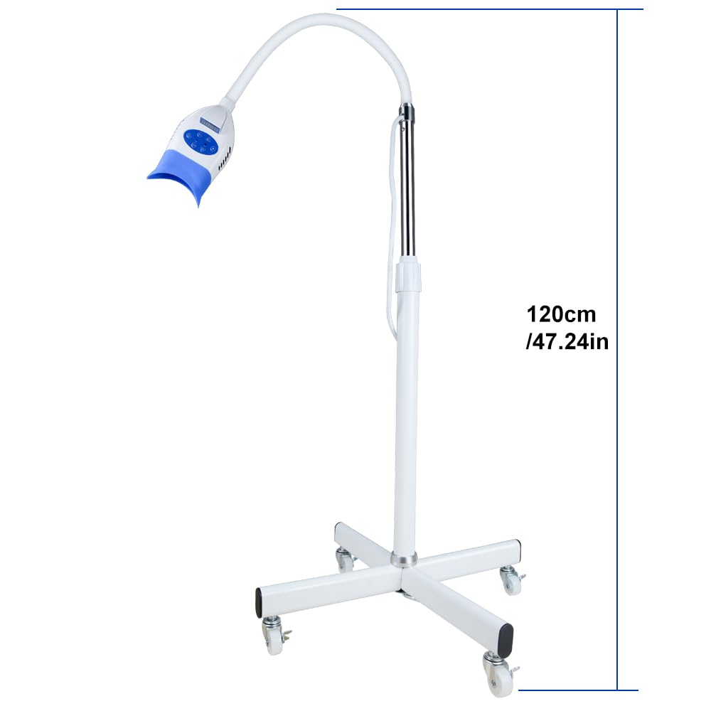 Professional Teeth Whitening Kit with 10 LED Cold Light & Remote - At-Home Dental Bleaching Accelerator for Oral Care | Perfect for Gifts, Travel, and Daily Whitening Routine