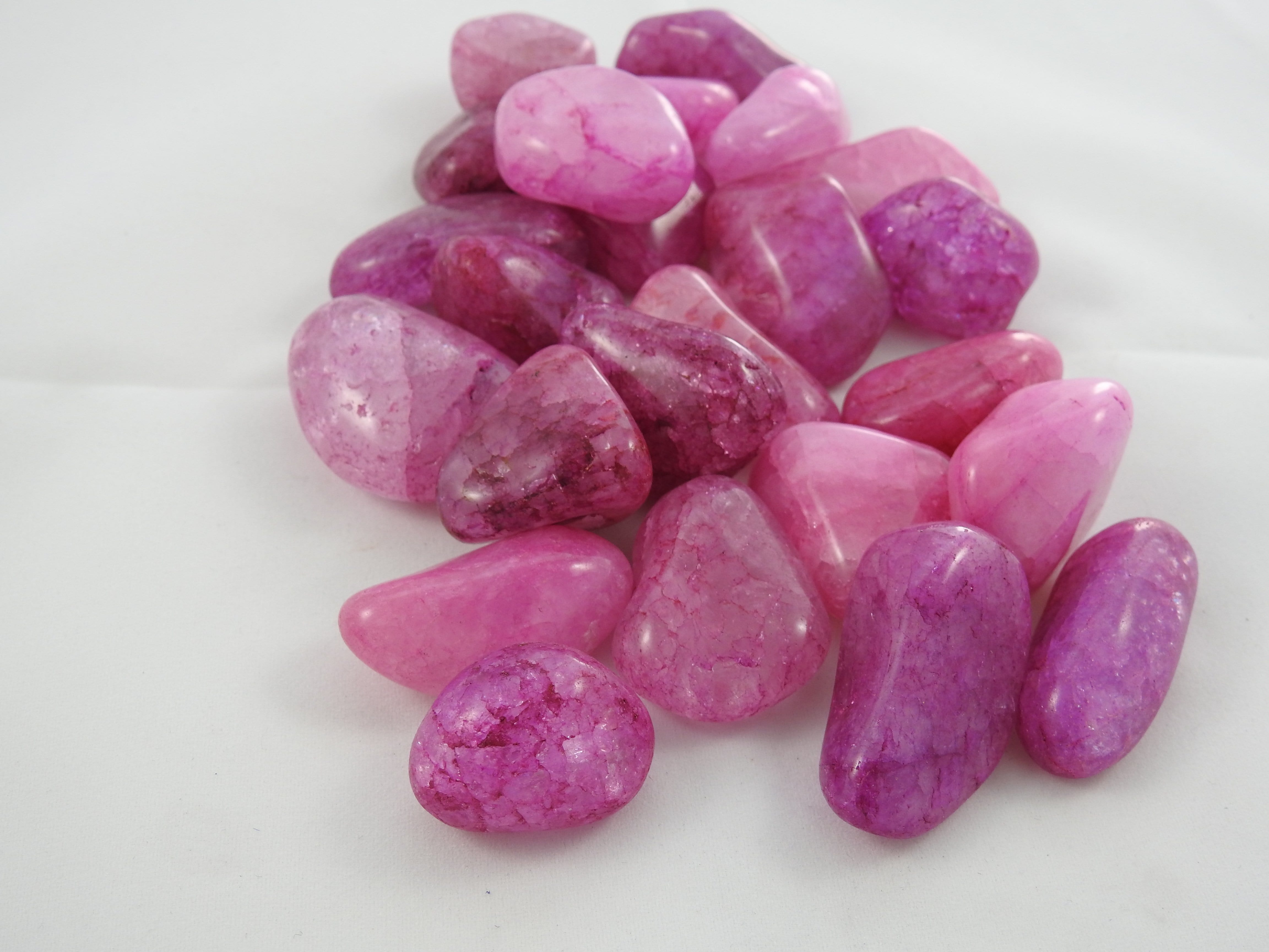 Natural Crackled Quartz Stone (1 Piece) - Healing Crystal for Meditation, Reiki, and Home Decor