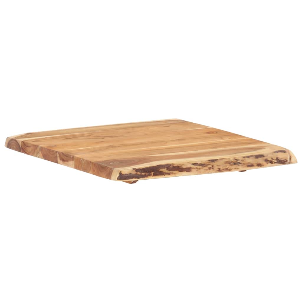 Solid Acacia Wood Table Top - 22.8