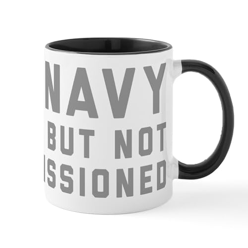 White/Black Inside - US Navy Retired Not Decommission
