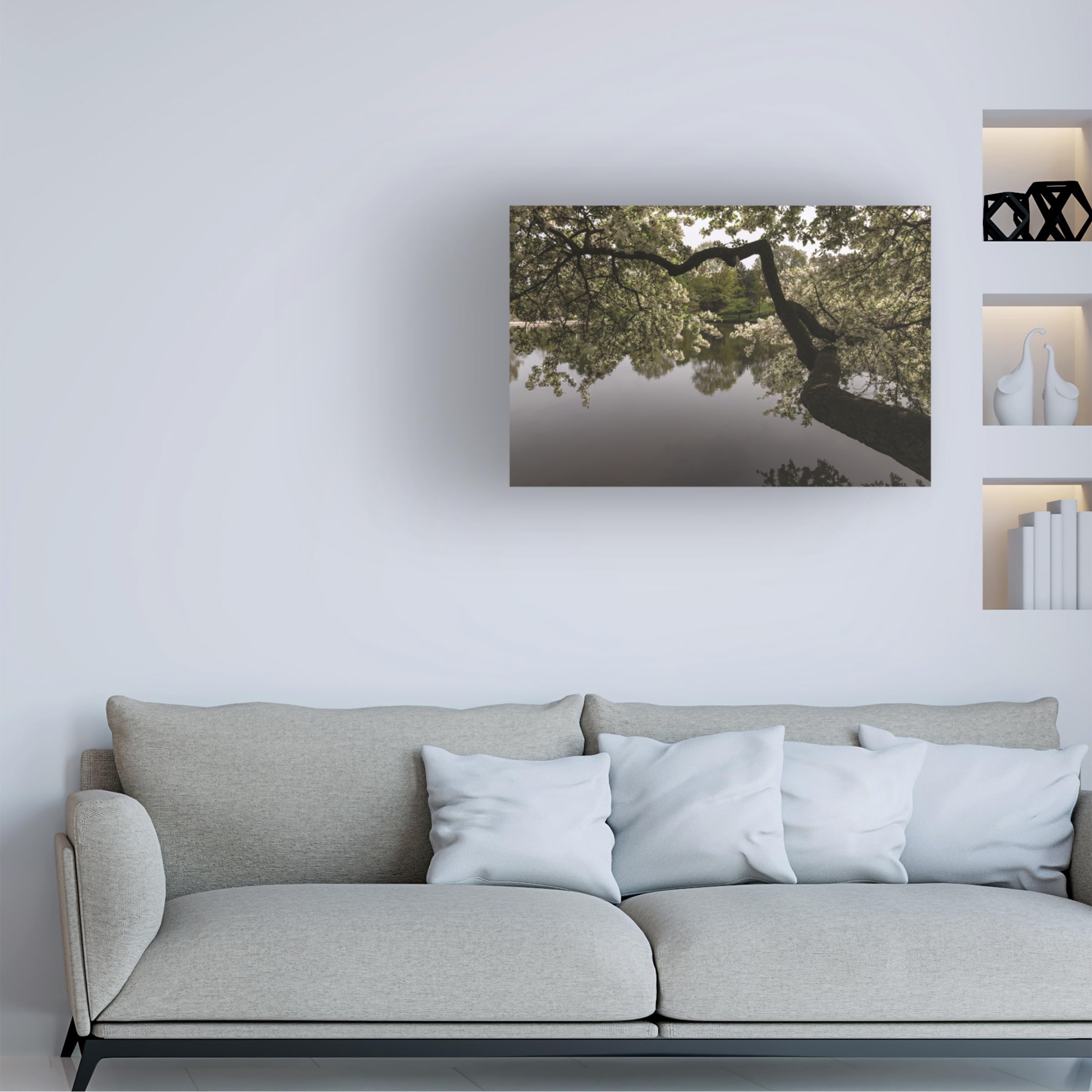 Kurt Shaffer 'For The Love Of Spring' Floral Canvas Wall Art Print - Nature Photography Home Decor for Living Room, Bedroom & Office