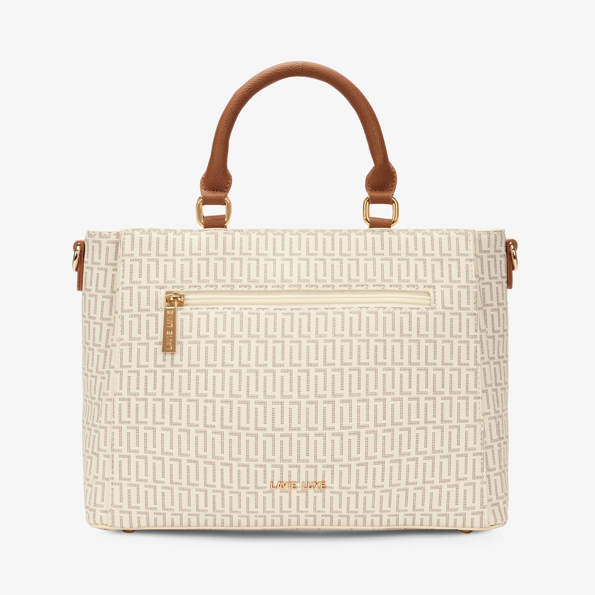 Daphne Medium Satchel Bag with 3 Compartments - Stylish Crossbody Purse for Women, Perfect for Work, Travel & Everyday Use