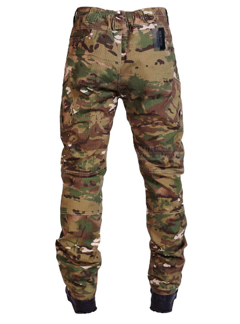 Tactical Camouflage Army Pants - Military Combat Trousers for Hunting, Paintball & Outdoor Activities | Durable Camo Pants for Men | Perfect for Airsoft, Hiking & Survival Gear