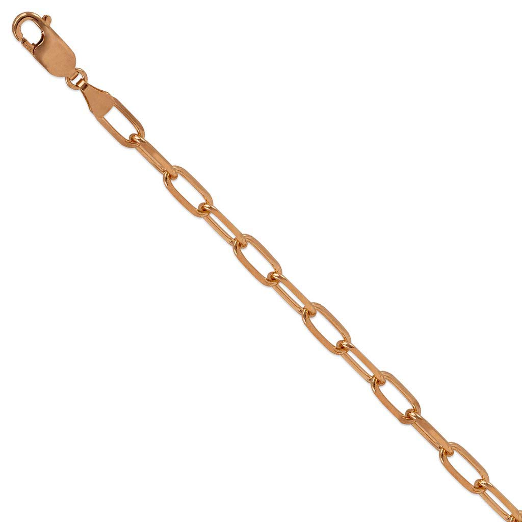 14K Solid Gold Paperclip Link Chain Necklace - Luxury Jewelry Gift for Women & Girls - Adjustable Length 16-40 Inches - Width Options 3MM/3.5MM/4.5MM - Perfect for Everyday Wear, Special Occasions & Gift Giving
