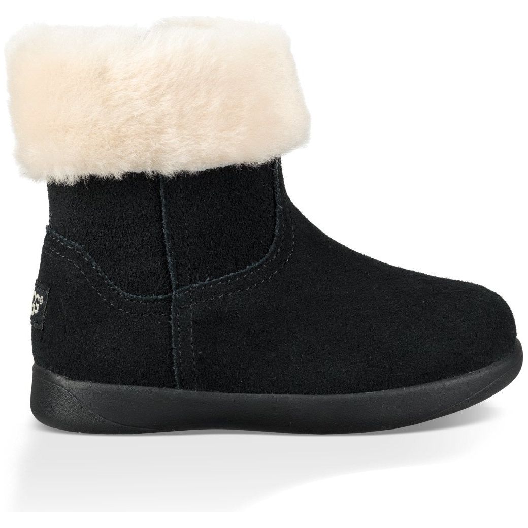 UGG Toddler's Jorie II Boots - Black Winter Snow Boots for Girls & Boys | Warm & Waterproof Kids Booties for Cold Weather, Outdoor Play & School