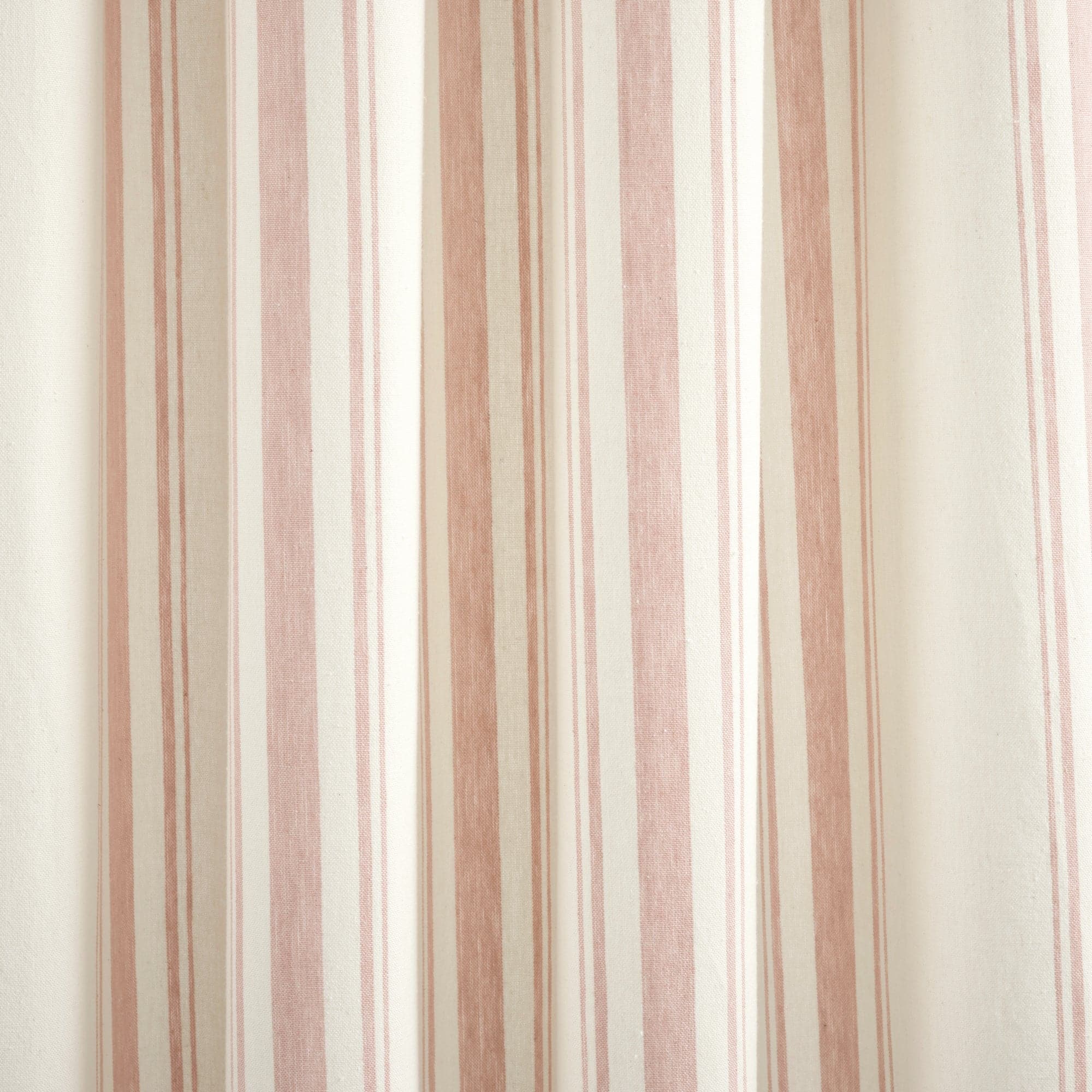 Farmhouse Stripe Yarn-Dyed Recycled Cotton Blend Window Curtain Panel Set - Blackout Thermal Insulated Drapes for Living Room, Bedroom & Nursery (2 Panels, 52x84 Inch) - Perfect for Rustic, Modern & Farmhouse Home Decor
