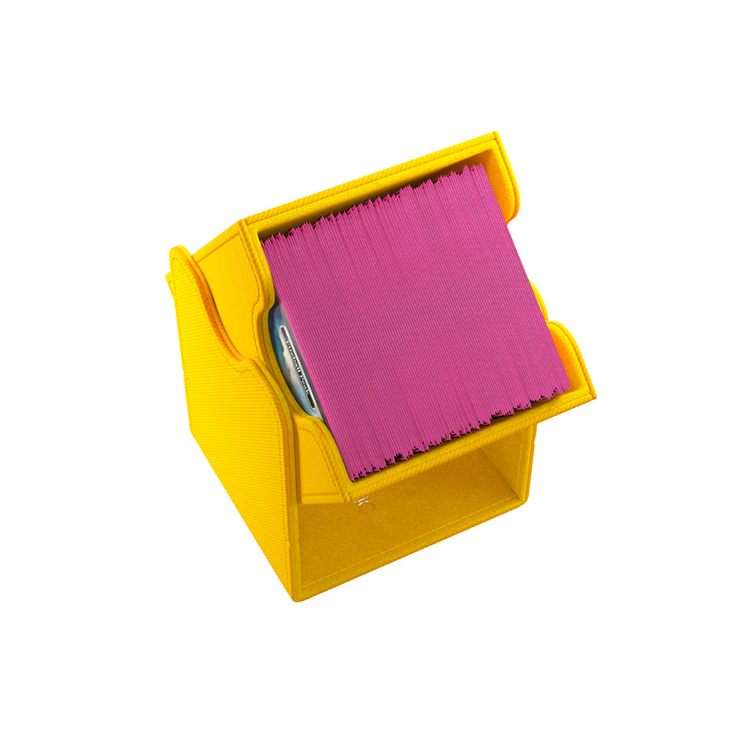 Squire 100+ XL Yellow Notebook - Durable Spiral Bound Writing Pad for School, Office & Journaling | Wide Ruled Paper, 100+ Sheets, Ideal for Note Taking & Planning