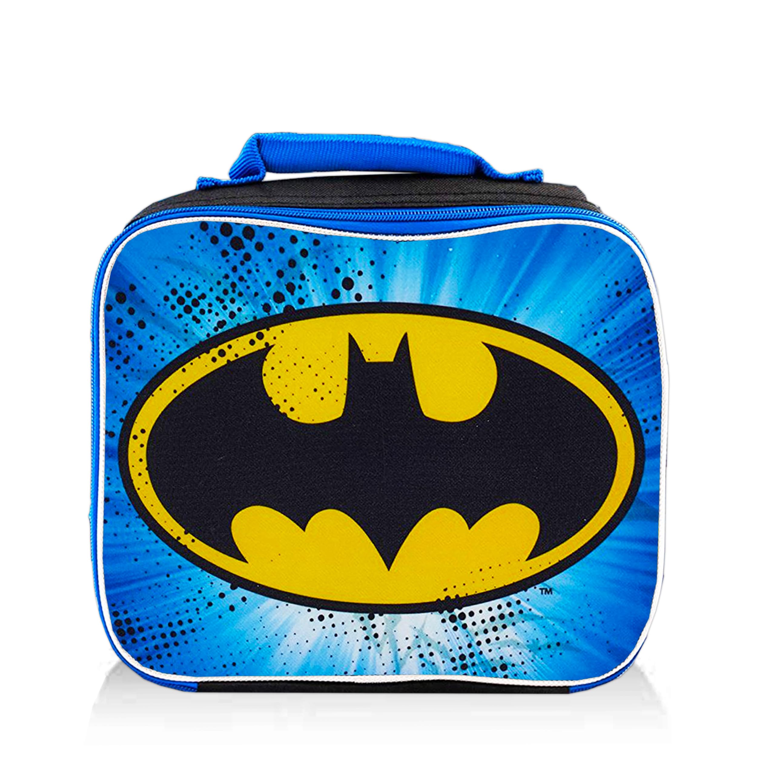 **Batman Backpack and Lunch Box Set for Boys & Kids – 16