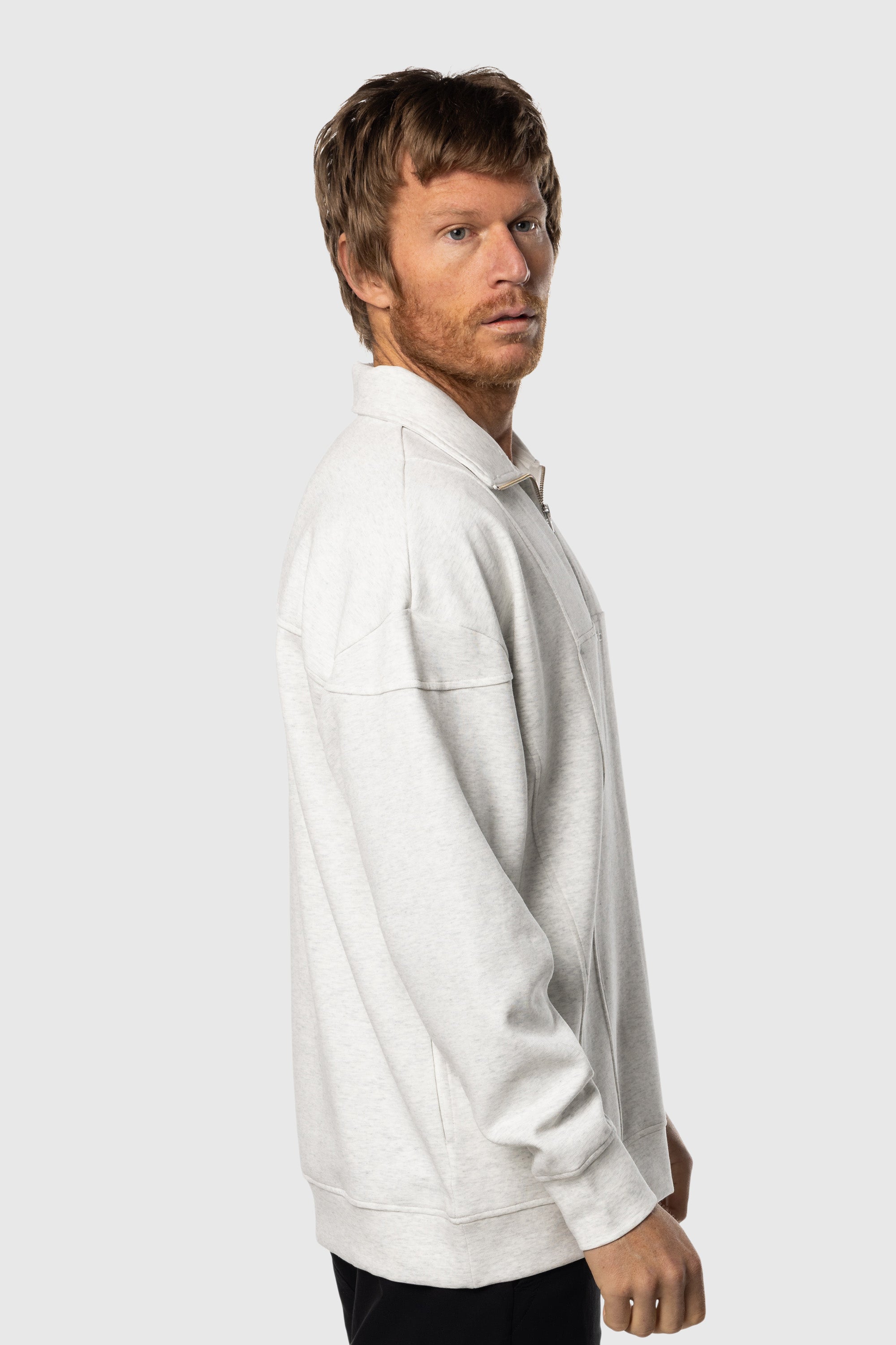 Men's Stretch Fleece 1/4 Zip Pullover - Lightweight Thermal Quarter-Zip Sweatshirt for Hiking, Running & Outdoor Activities