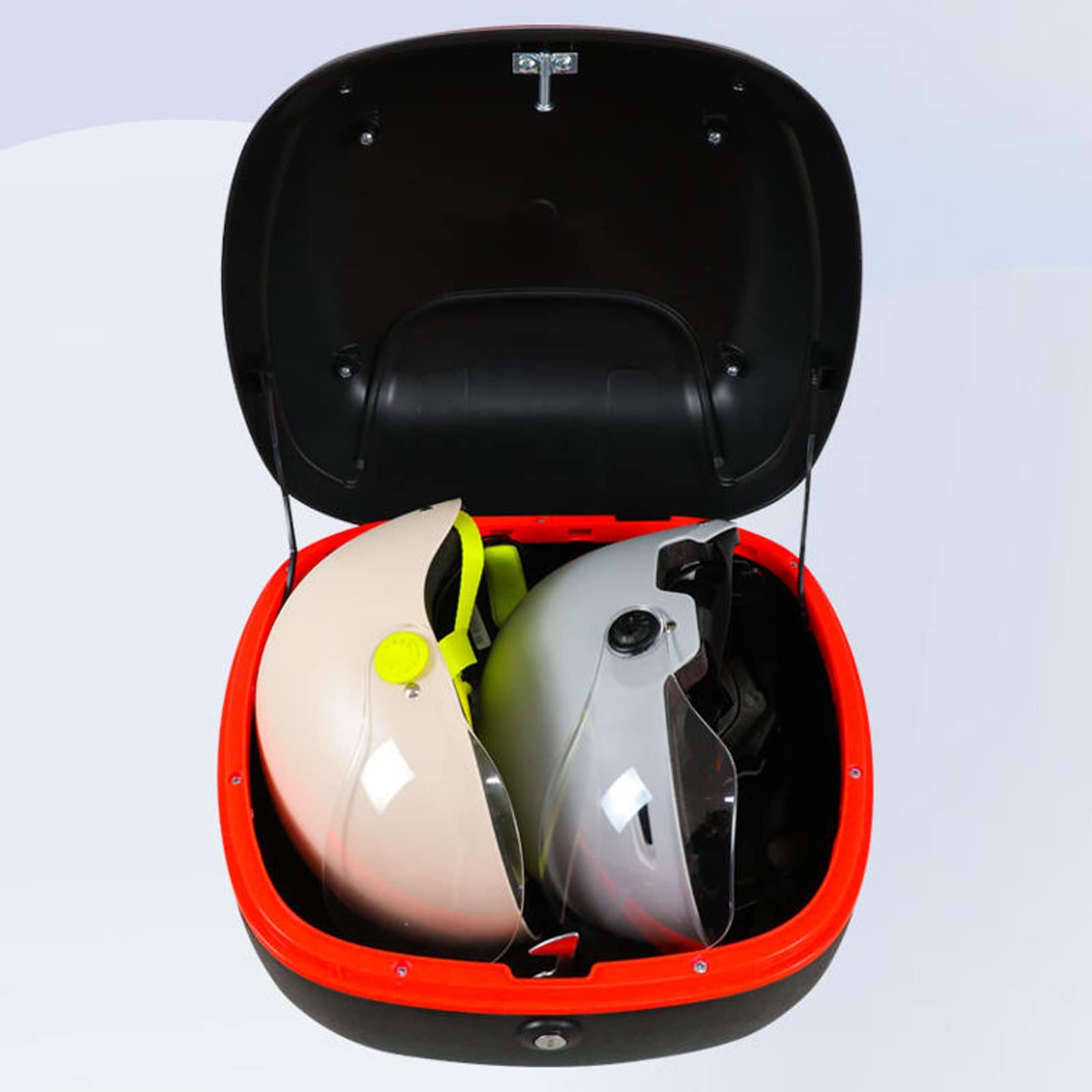 Waterproof Motorcycle Top Box for Helmets & Gloves - Scooter Storage Trunk
