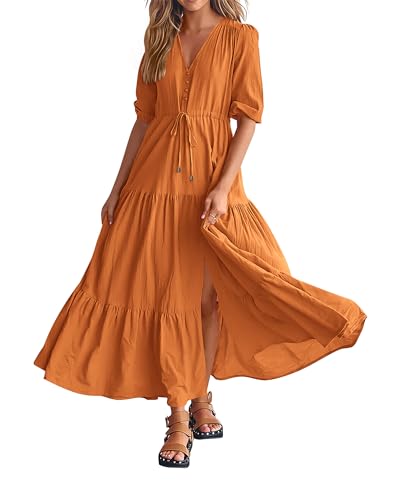 Solid Brown Orange