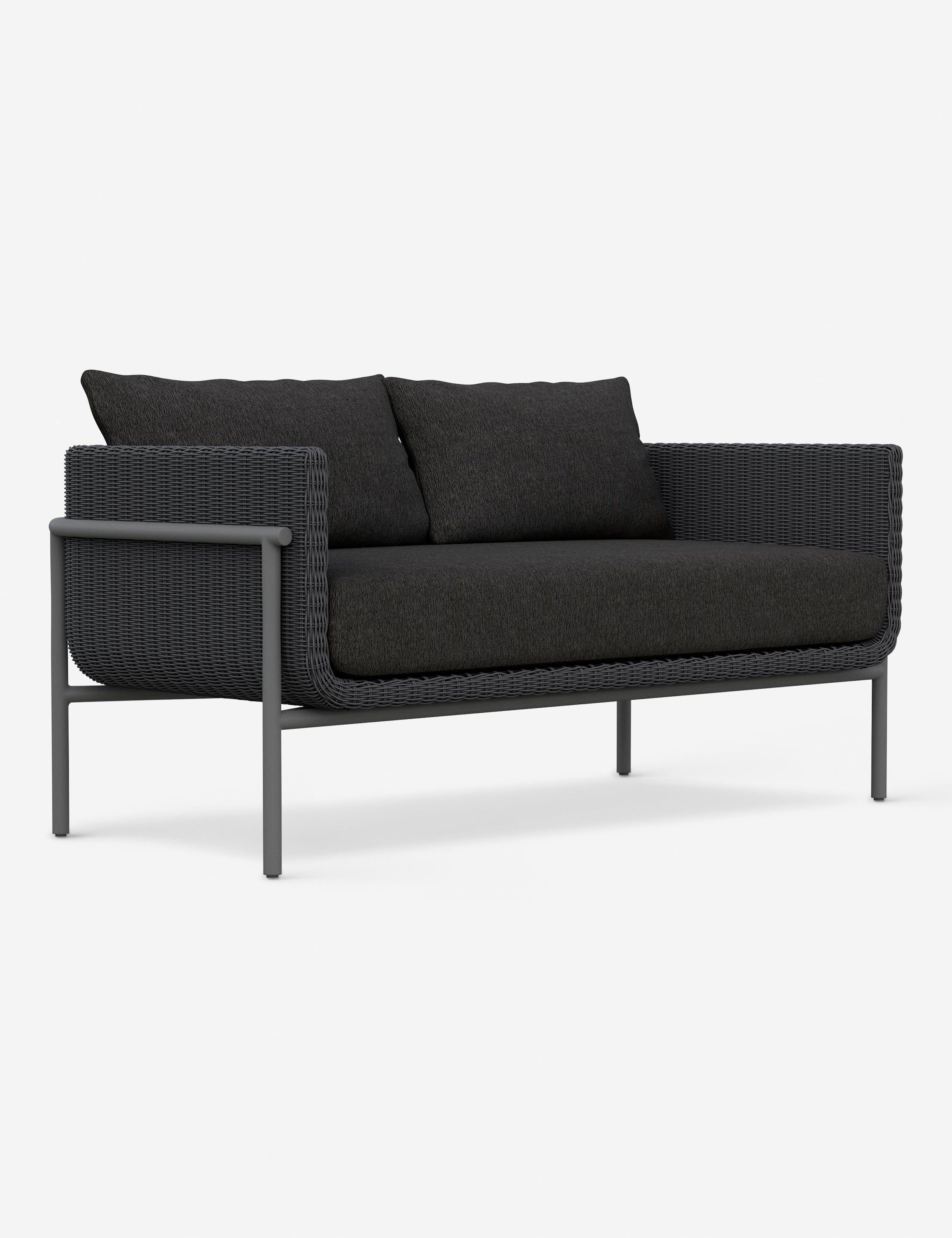 Premium Camira Indoor/Outdoor Loveseat - Waterproof & UV-Resistant Patio Furniture for Garden, Poolside, or Balcony Relaxation