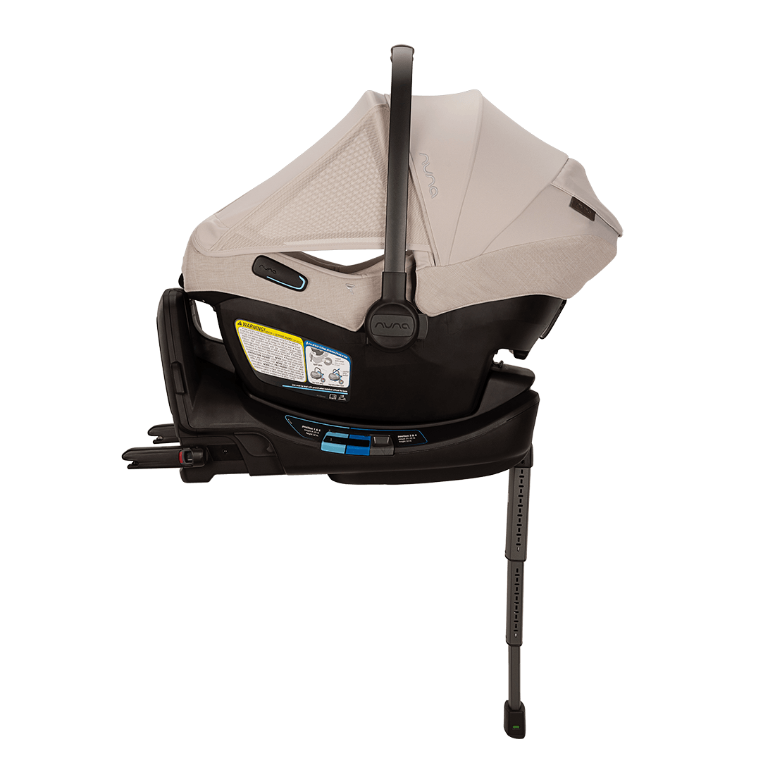 Nuna PIPA Aire RX Infant Car Seat with PIPA RELX Base - Lightweight & Safe Baby Car Seat for Newborns - Perfect for Travel, Daily Commutes & Family Road Trips