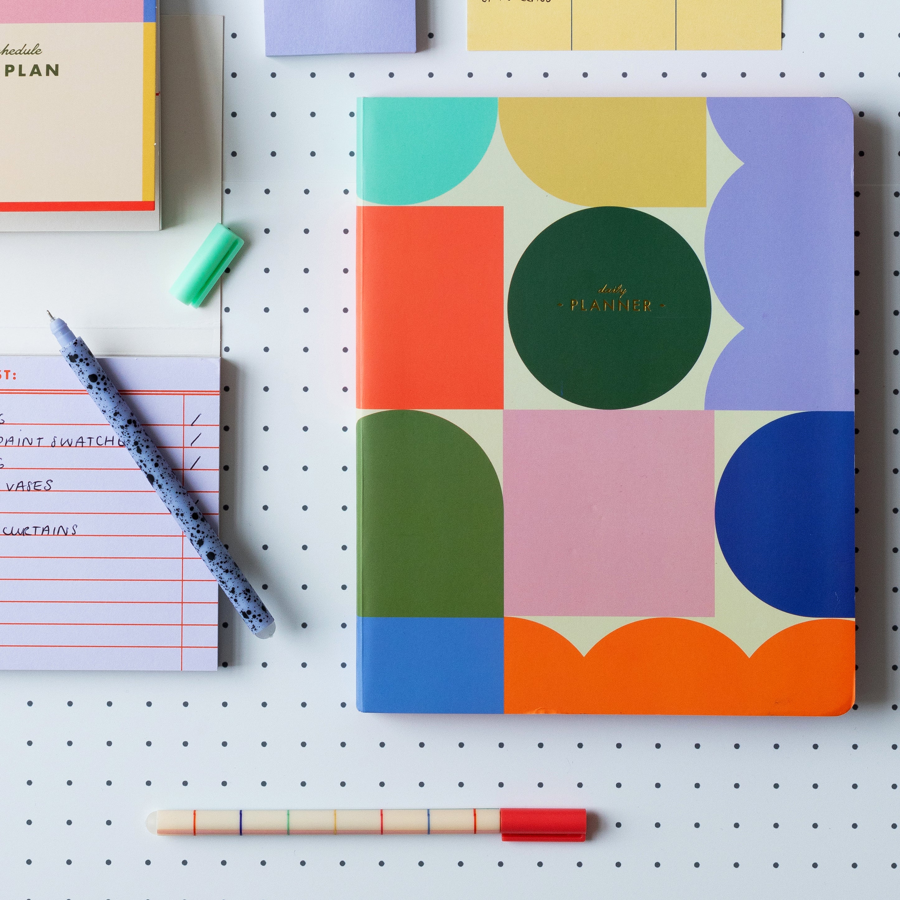 Inkerie Undated Daily Planner - Productivity Planner for Work & School, Goal Setting & Time Management - Perfect for Students, Professionals & Entrepreneurs