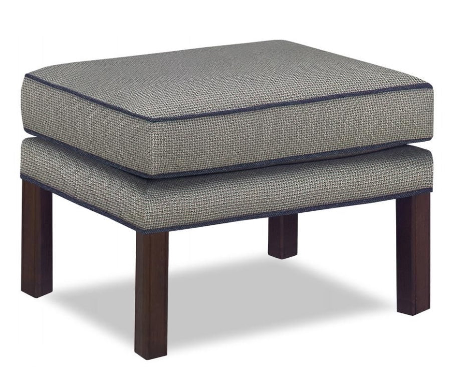 Carmel Ottoman by Temple Furniture - Stylish and Comfortable Footrest & Storage Bench for Living Room, Bedroom, or Nursery