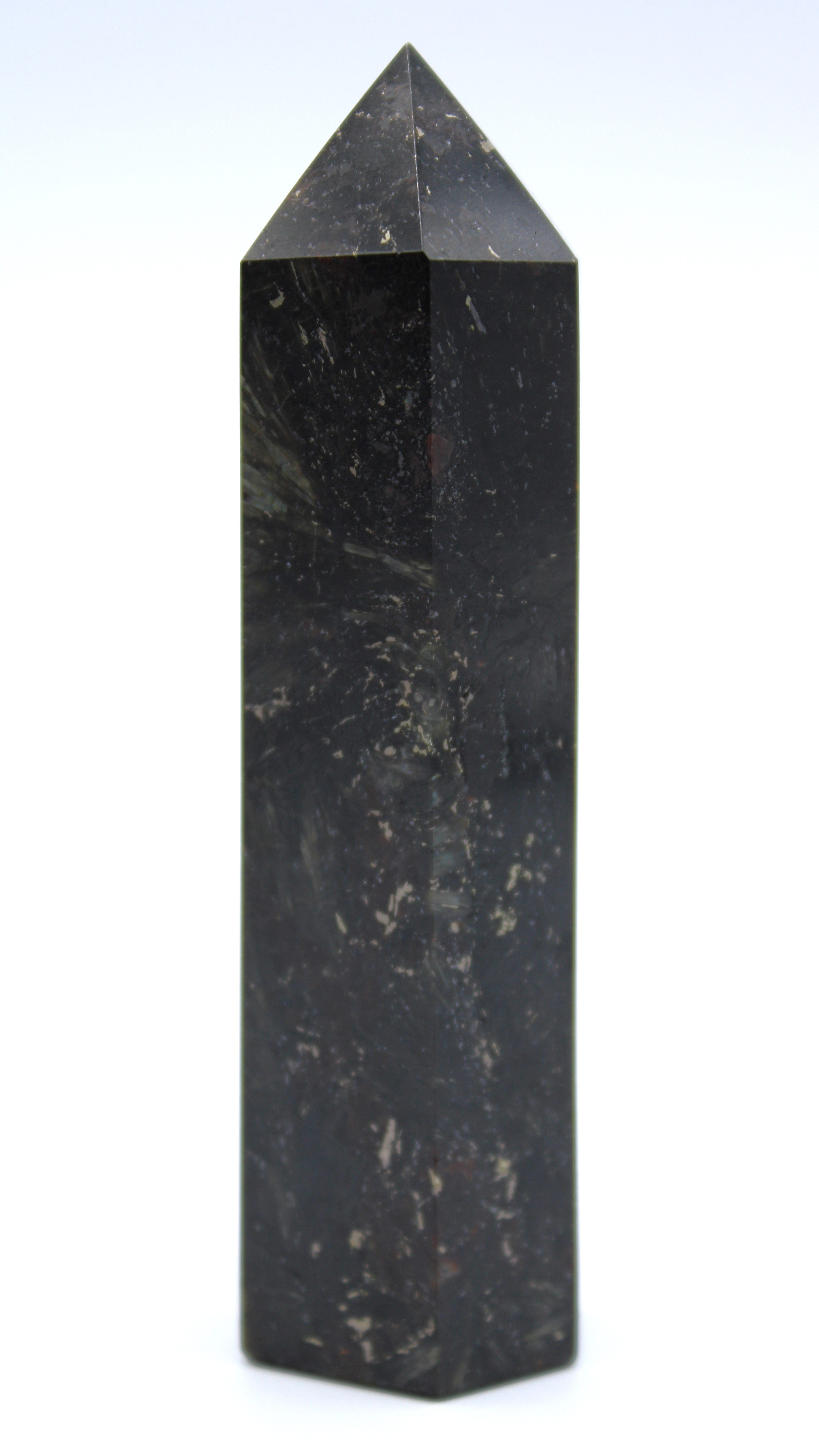Natural Astrophyllite Crystal Tower - Healing Stone for Meditation, Reiki & Energy Work - Perfect for Home Decor, Office Desk & Spiritual Gifts